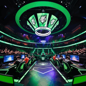 An Esports arena